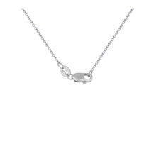 Triple Triangle Pendant with Diamonds in 14k White Gold (1/5 cttw)