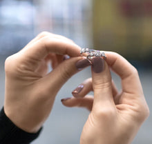 Engagement 0.50ct Three Stone Ring R-00032WHT