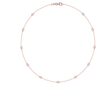 Essentials 1.05ct 11 Rocks Necklace NL-00175WHT