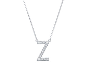 My Type 0.21ct "Z" Lab Grown Diamond Necklace NL-00171WHT