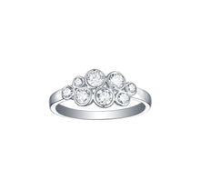 Bubbly 0.84ct Lab Grown Diamonds Ring R-00197WHT