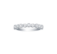 Bubbly 0.28ct Lab Grown Diamonds Ring R-00379WHT