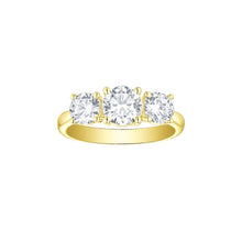 Engagement 2ct Three Stone Ring R-00036WHT
